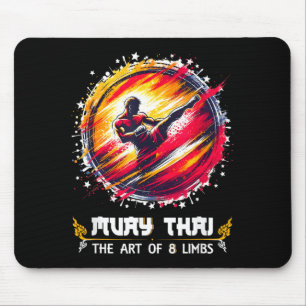 MMA Thai-boksen kickboksen kunst van acht ledemate Muismat