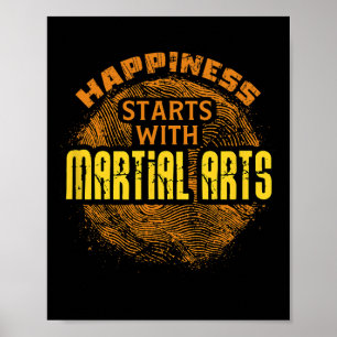MMA Training Judo Karate Boksen Mixed Martial Arts Poster