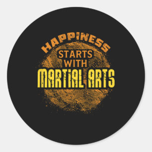 MMA Training Judo Karate Boksen Mixed Martial Arts Ronde Sticker