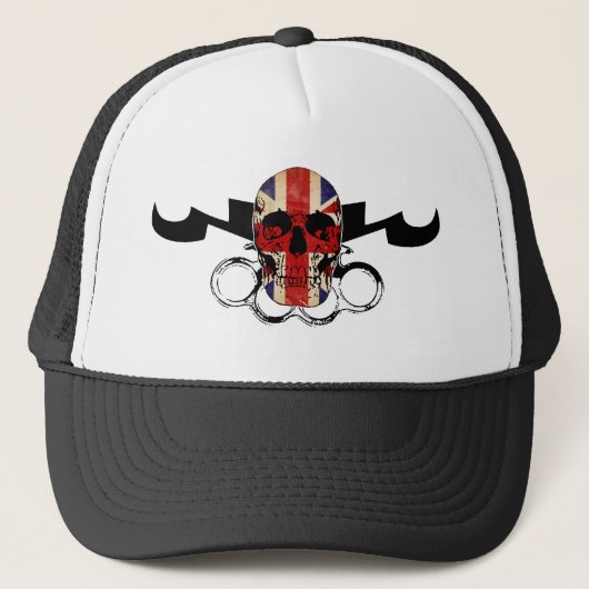 MMA United Kingdom Skull Trucker Pet (Voorkant)