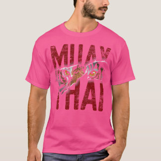 Mma Vechters krijger Martial Art Tijger Yantra Mua T-shirt