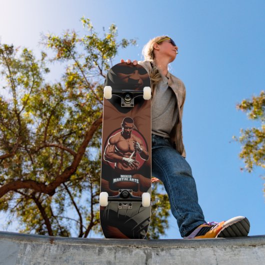 MMA Vechters Training Mixed Martial Art Skateboard (Buiten 1)