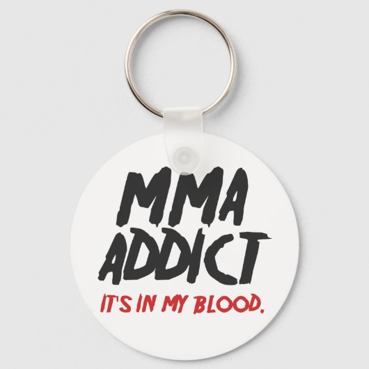 MMA-verslaving Sleutelhanger (Voorkant)