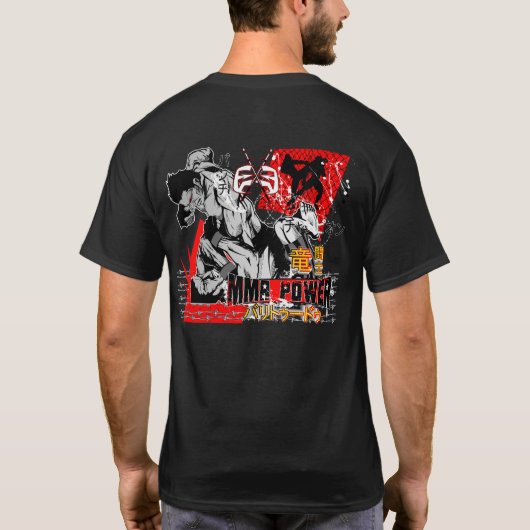 MMA-voeding T-shirt (Achterkant)