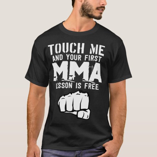 MMA Workout Fitness BJJ Gym T-shirt (Voorkant)