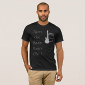 MMBass2, zet de Speler van de Bas aan! T-shirt (Voorkant volledig)