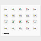 MMC-Sticker - Wit Ronde Sticker (Vel)