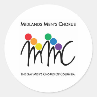 MMC-Sticker - Wit Ronde Sticker