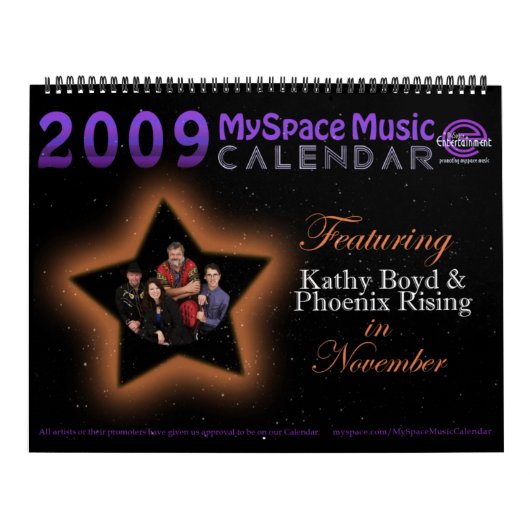 MMC VAN 2009 MET KATHY BOYD PHOENIX RISING KALENDER (Hoes)