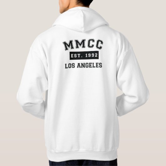 MMCC LA Athletics - ZipUp Hoodie (Achterkant)