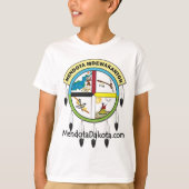 MMDC-logo met website T-shirt (Voorkant)