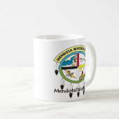 MMDC mok van twee zijkanten logo koffie (Voorkant rechts)