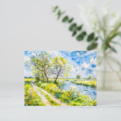 Mmer Path beroemd gemaakt door Havel Havelland Wat Briefkaart (Staand voorkant)