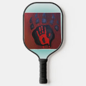 MMIW Bearpaw Pickleball Paddle (Voorkant)