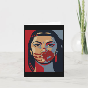 MMIW Bewustzijn Inheemse Vrouw Kunst Gestolen Zust Kaart
