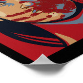 MMIW Bewustzijn Inheemse Vrouw Kunst Gestolen Zust Poster (Hoek)