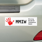 MMIW Decal Bumpersticker (Op auto)