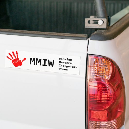 MMIW Decal Bumpersticker (Op Truck)