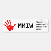 MMIW Decal Bumpersticker (Voorkant)