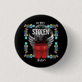 MMIW Geen gestolen zussen meer Ronde Button 3,2 Cm (Voorkant)