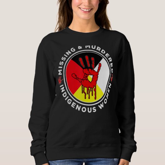 Mmiw Missing & Murded Indigenous Women Medicine Trui (Voorkant)