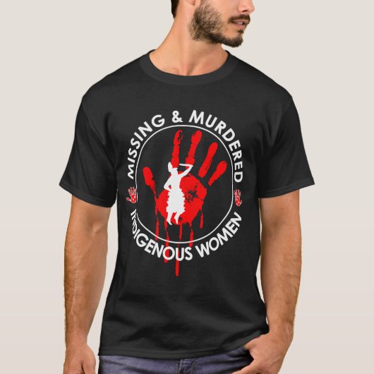 MMIW Ontbrekende en vermoorde inheemse vrouwen kun T-shirt (Voorkant)