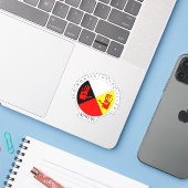 MMIW Sticker (Laptop met iPhone)