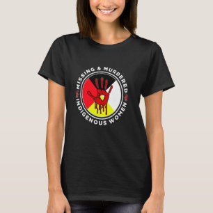 MMIW Vermiste & vermoorde inheemse vrouwen Medicin T-shirt