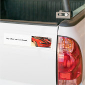 MMM (2), Mijn andere auto is een beest. Bumpersticker (Op Truck)