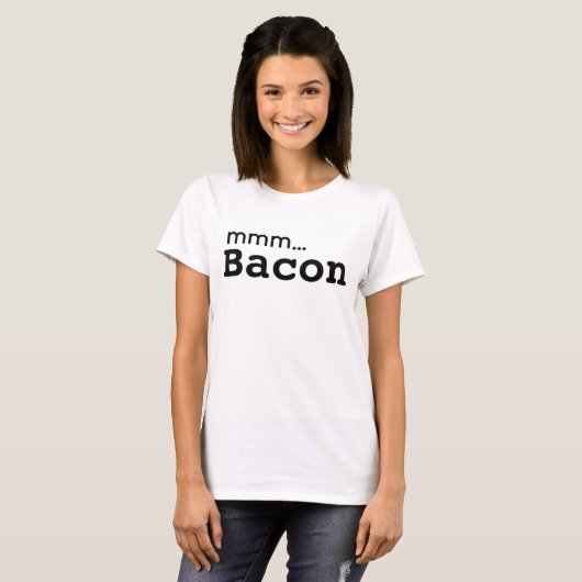 MMM ... Bacon Love T-shirt (Voorkant volledig)
