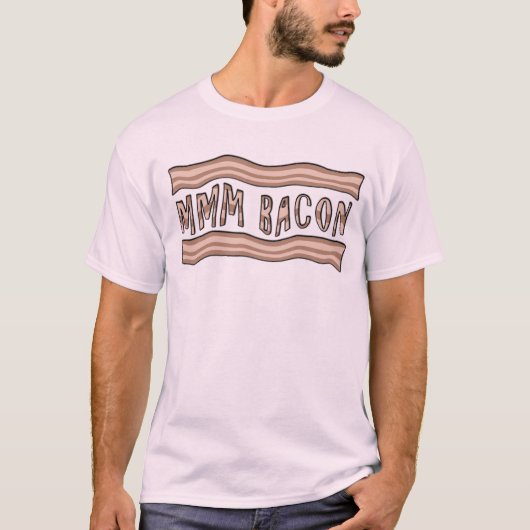 mmm Bacon T-Shirt (Voorkant)