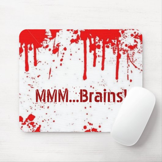 MMM... Brains Mousepad Muismat (Met muis)