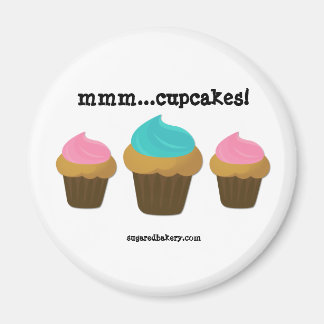 Mmm... cupcakes! Magneet