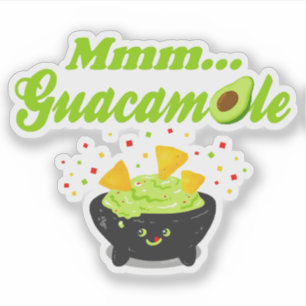 Mmm Guacamole Sticker