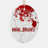 MMM... hersenen Keramisch Ornament (Rechts)