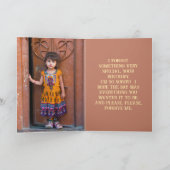 MMM ~ IK BEN VERLATE VERJAARDAG KAART VERGETEN (Binnen)