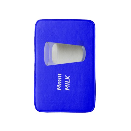 Mmm MILK Badmat (Voorkant Verticaal)