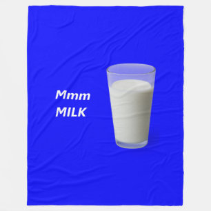 Mmm MILK Fleece Deken