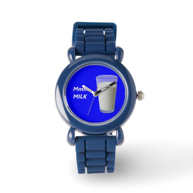 Mmm MILK Horloge (Voorkant)