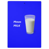 Mmm MILK Klembord (Achterkant)
