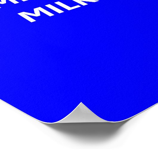 Mmm MILK Poster (Hoek)