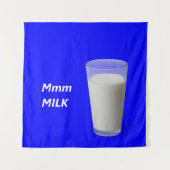 Mmm MILK Wandkleed (Voorkant)