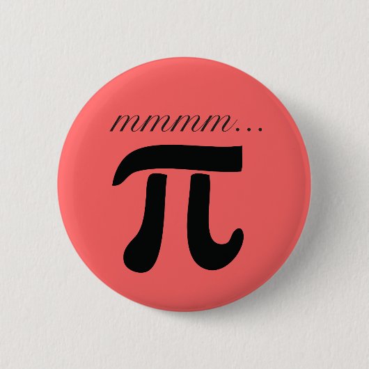 MMM...Pi Ronde Button 5,7 Cm (Voorkant)