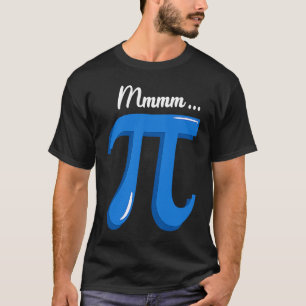 Mmm Pi-symbool Taart Wetenschap Pi-dag 2023 Wiskun T-shirt