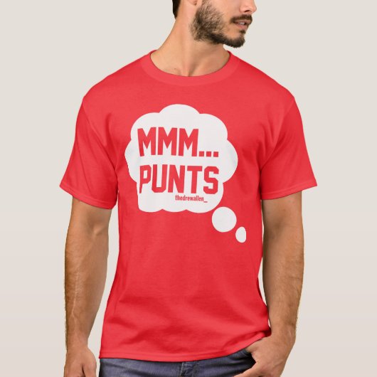 Mmm Punts cadeau T-shirt (Voorkant)