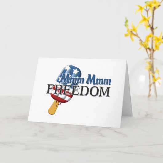 Mmm Vrijheid Kaart (Gele Bloem)