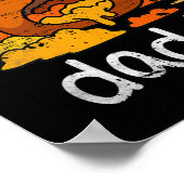 Mmm Yeah Stuff Me Daddy Funny Thanksgiving Turkije Poster (Hoek)