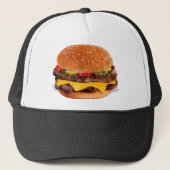 Mmmm Cheeseburger Trucker Pet (Voorkant)