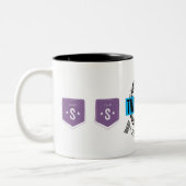 Mmmm Coffee Tweekleurige Koffiemok (Links)