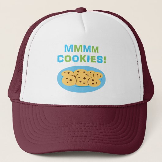 Mmmm Cookies! Trucker Pet (Voorkant)